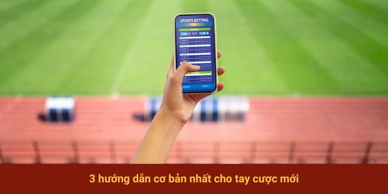 3 hướng dẫn cơ bản nhất cho tay cược mới