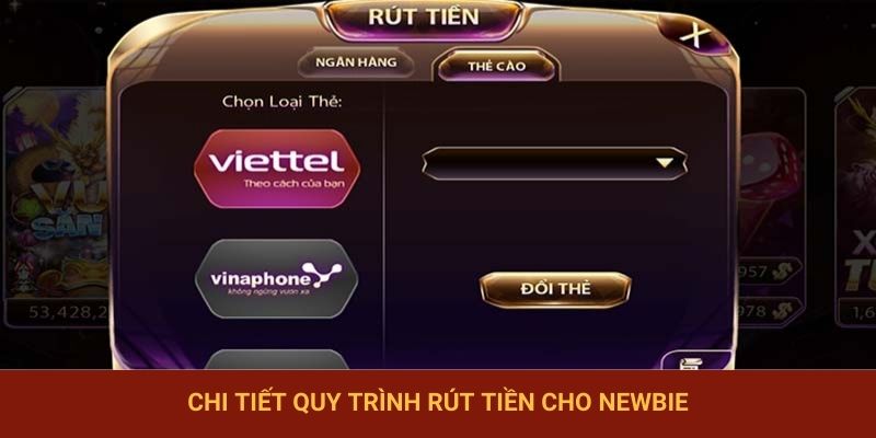 Chi tiết quy trình rút tiền cho newbie