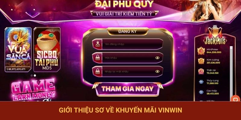 Giới thiệu sơ về khuyến mãi VINWIN