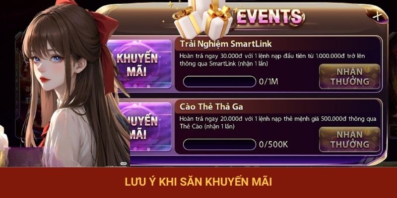 Lưu ý khi săn khuyến mãi