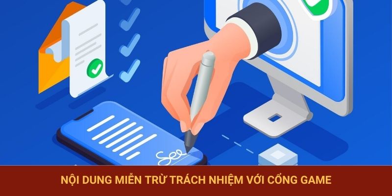 Nội dung miễn trừ trách nhiệm với member